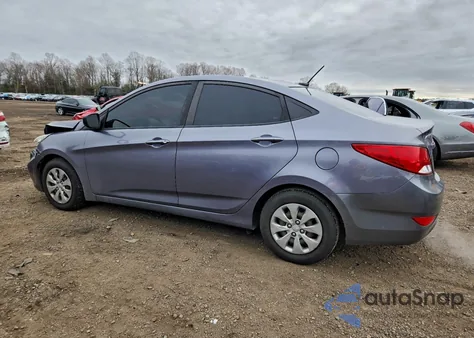 2017 Hyundai Accent Se from USA, damaged, VIN KMHCT4AE3HU313937